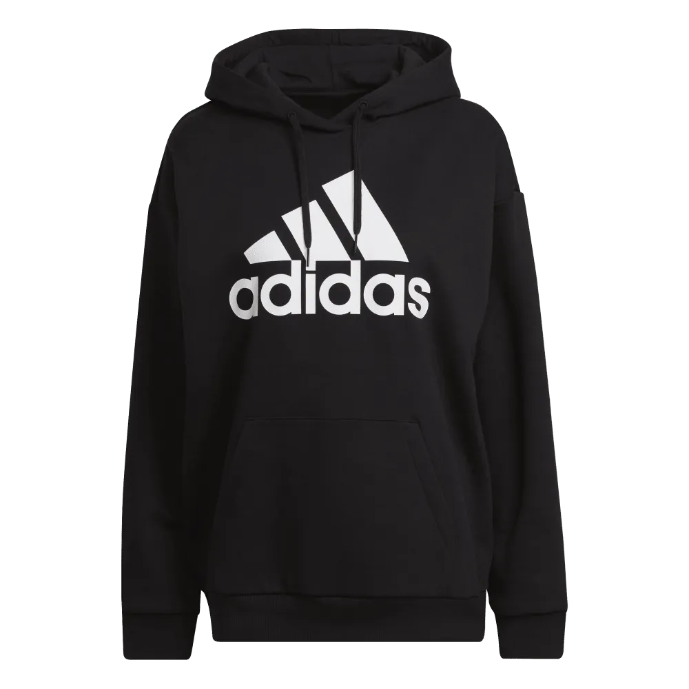 adidas Essentials Logo Boyfriend Womens Fleece Hoodie