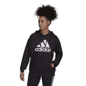 adidas Essentials Logo Boyfriend Womens Fleece Hoodie