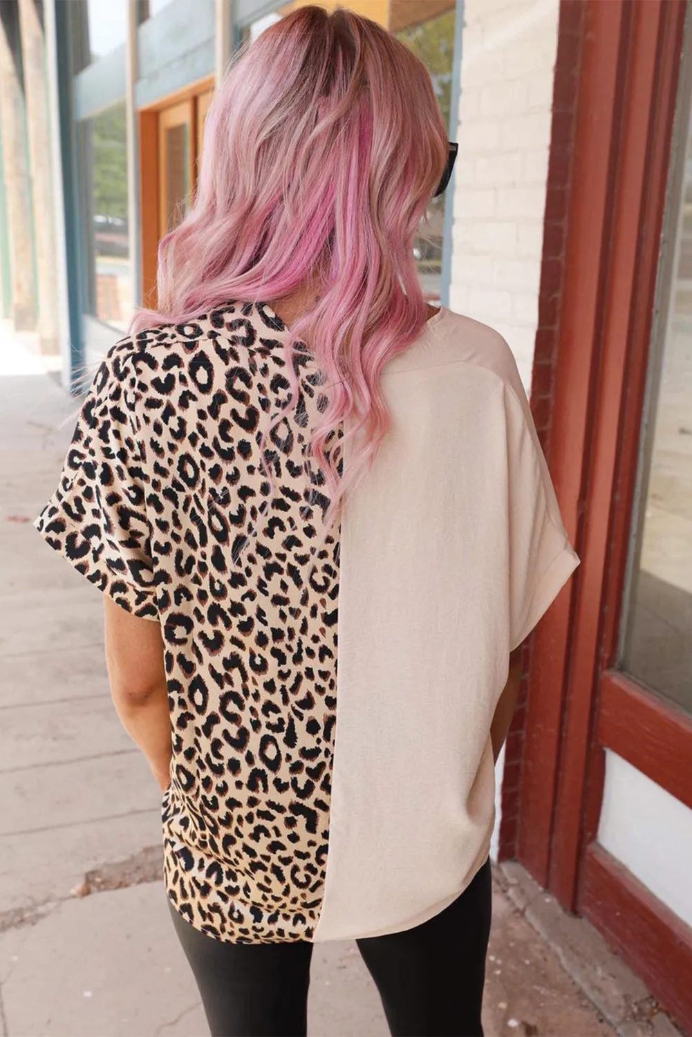 Alluring Leopard Print Blouse