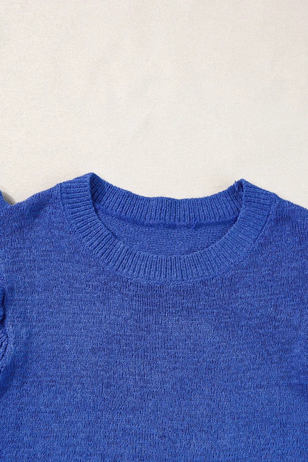 Blue Knit Tunic