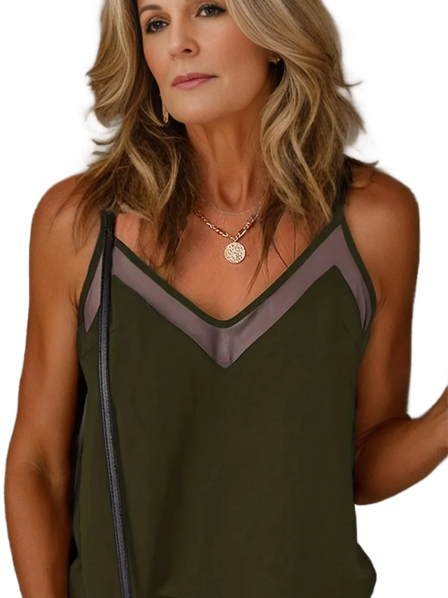 Casual Plus Size Tank Top