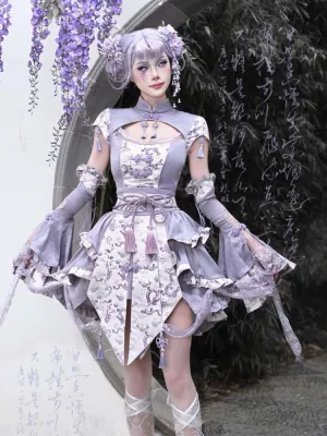 Chinese Qipao Inspired Lolita Fashion Skirt