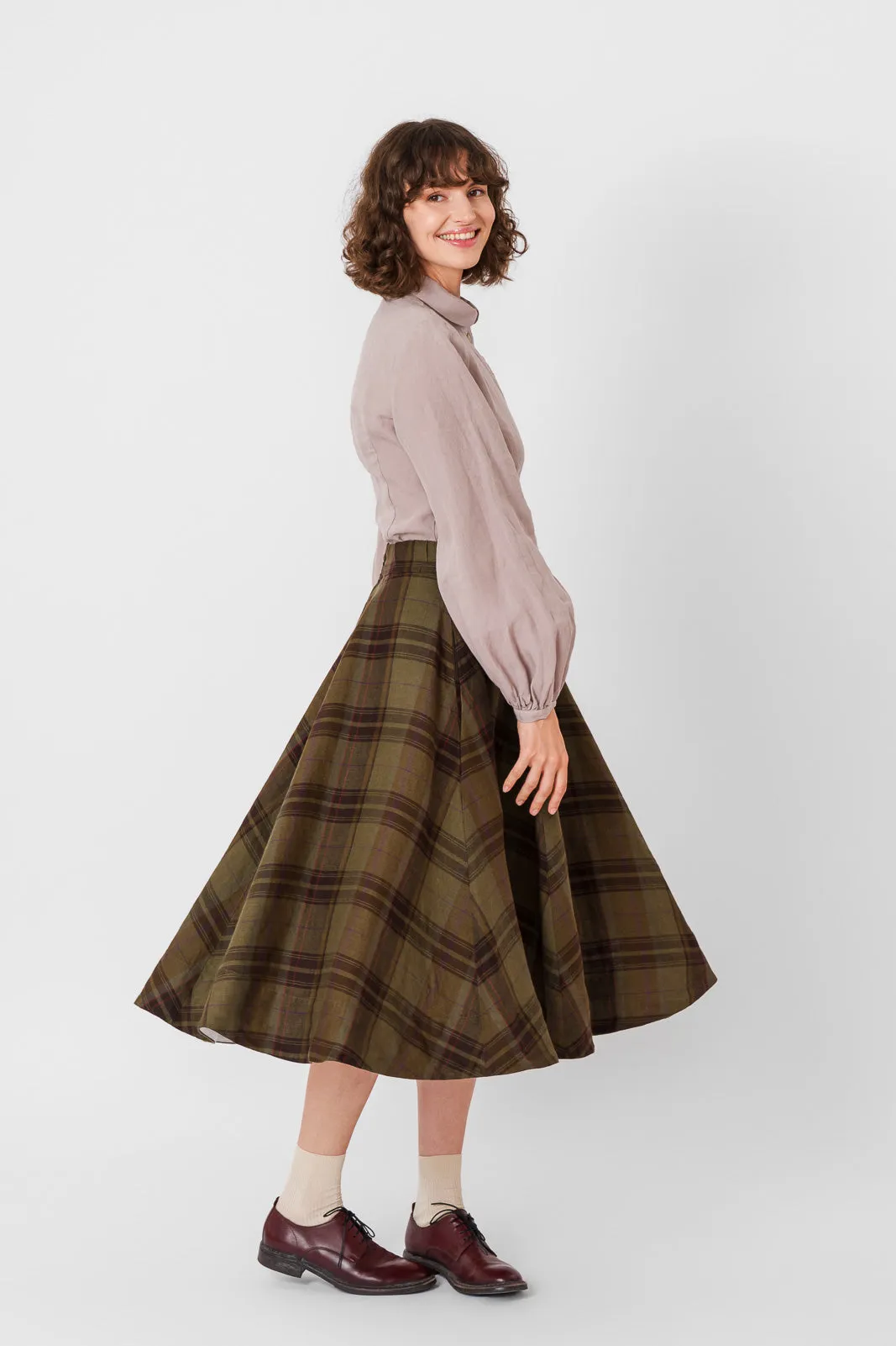 Classic Skirt, Twill Linen