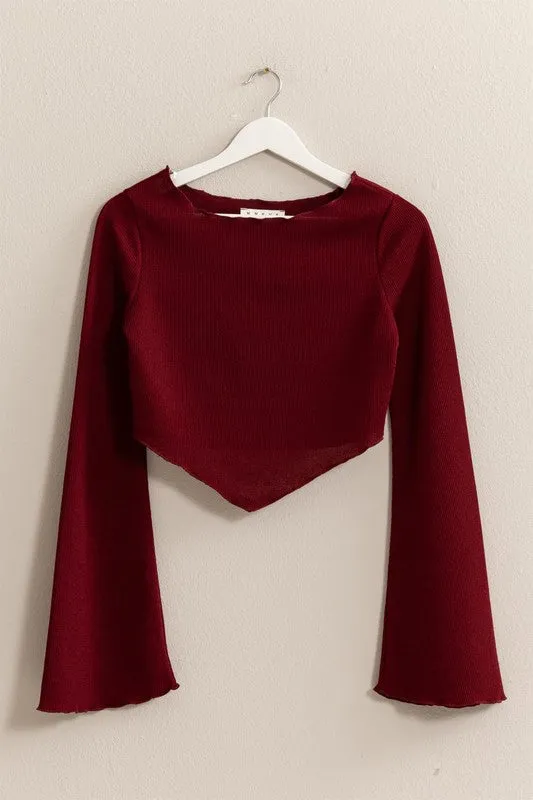 DEEP RED JEWEL TOP