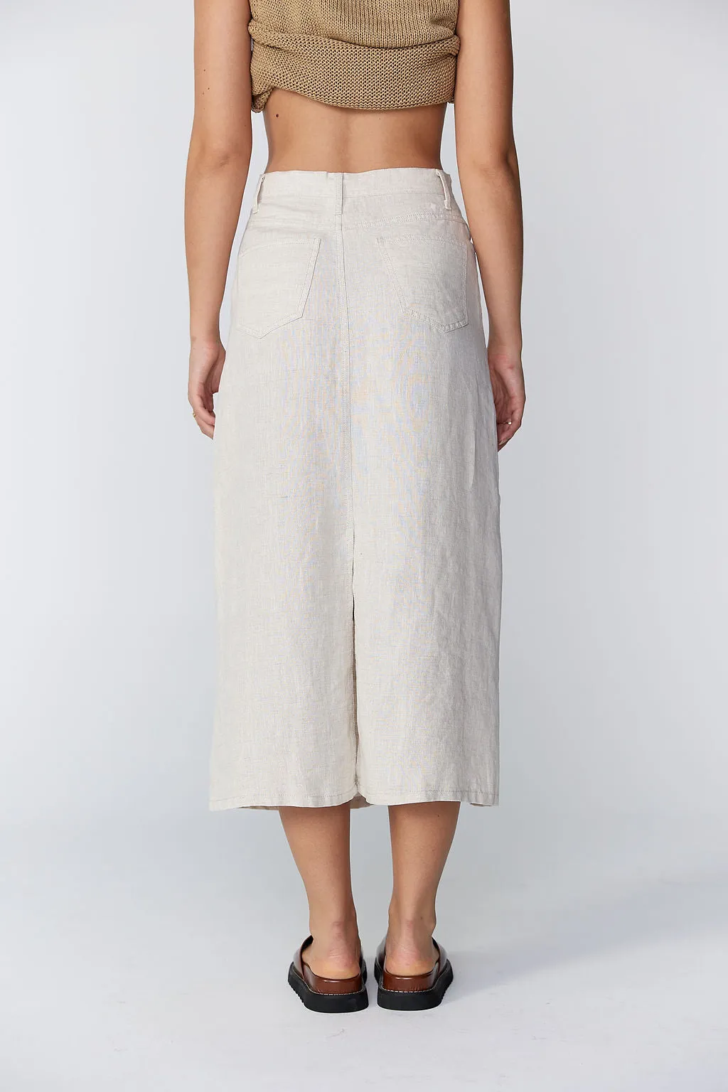 DENVER LINEN SKIRT