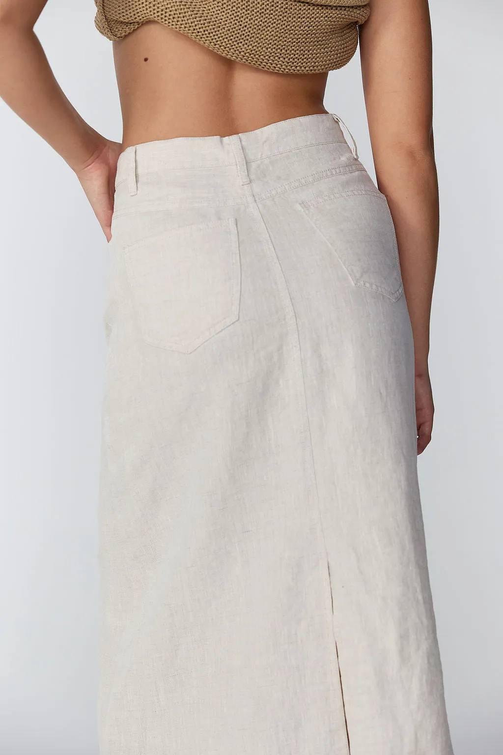 DENVER LINEN SKIRT