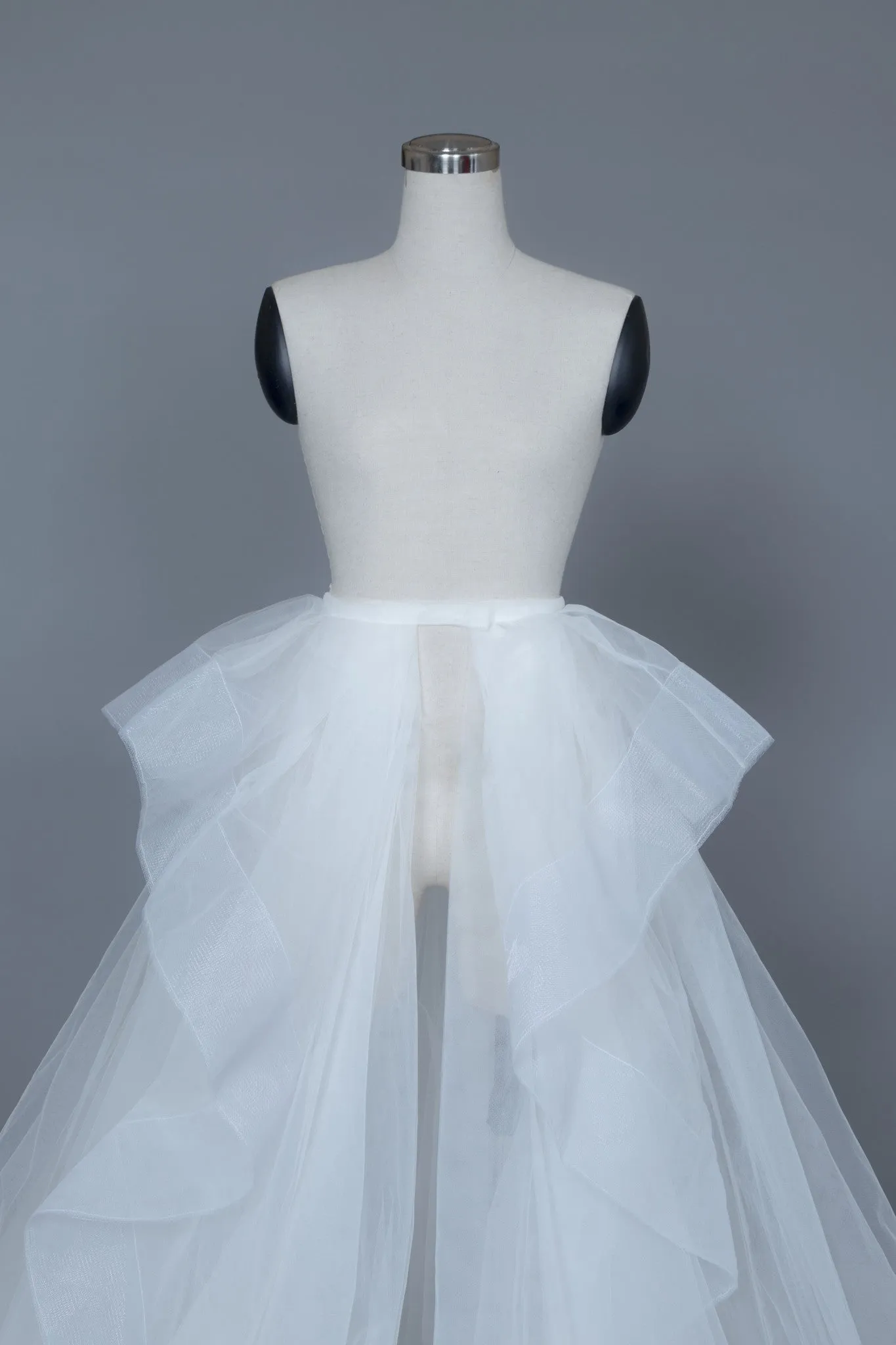 Detachable Peplum Bridal Skirt (#Elara)