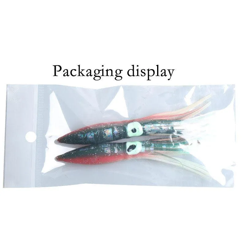 Dr.Fish 2PCS Octopus Skirts Trolling Lure 11cm/5g