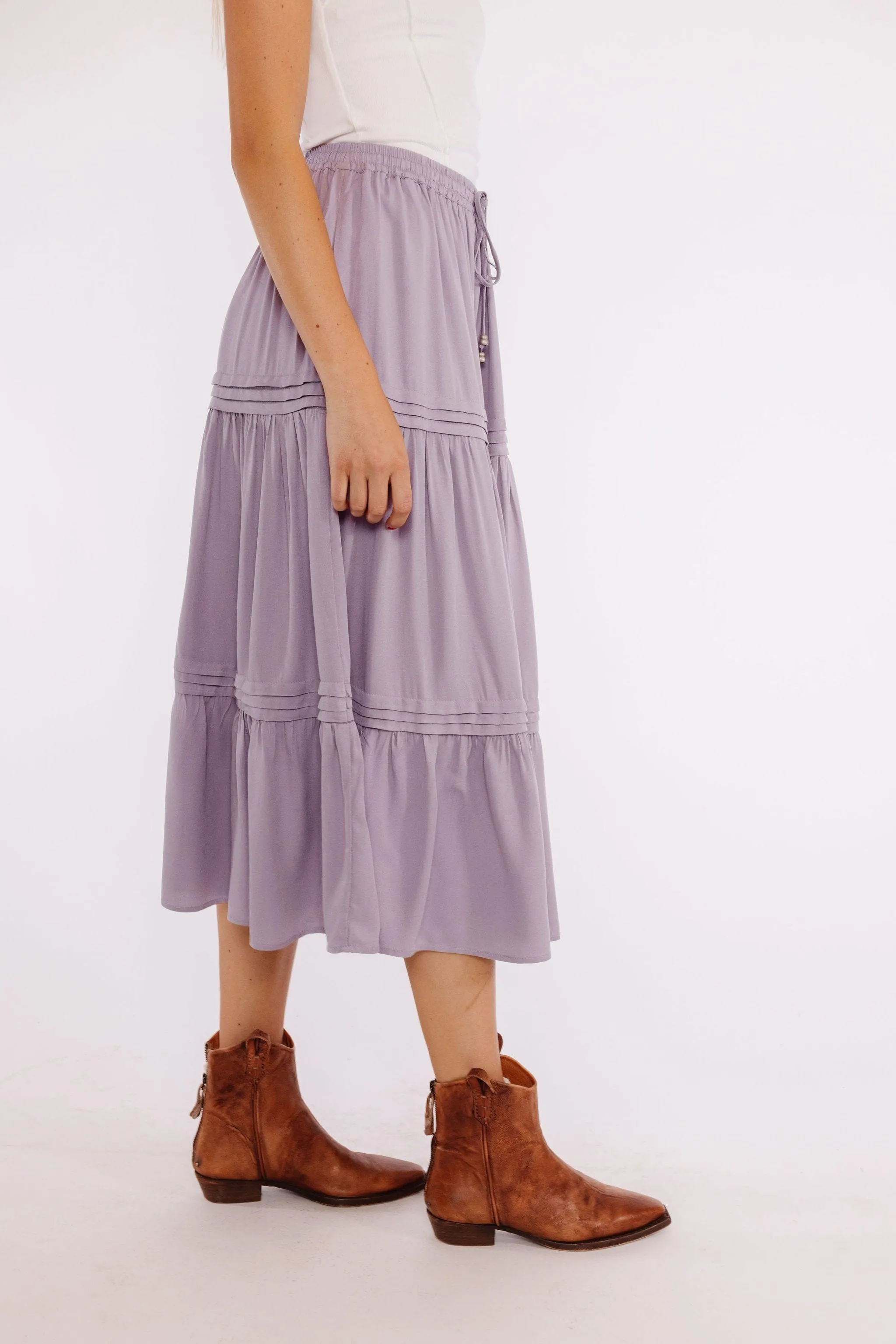 Easy Breezy Skirt in Lavender