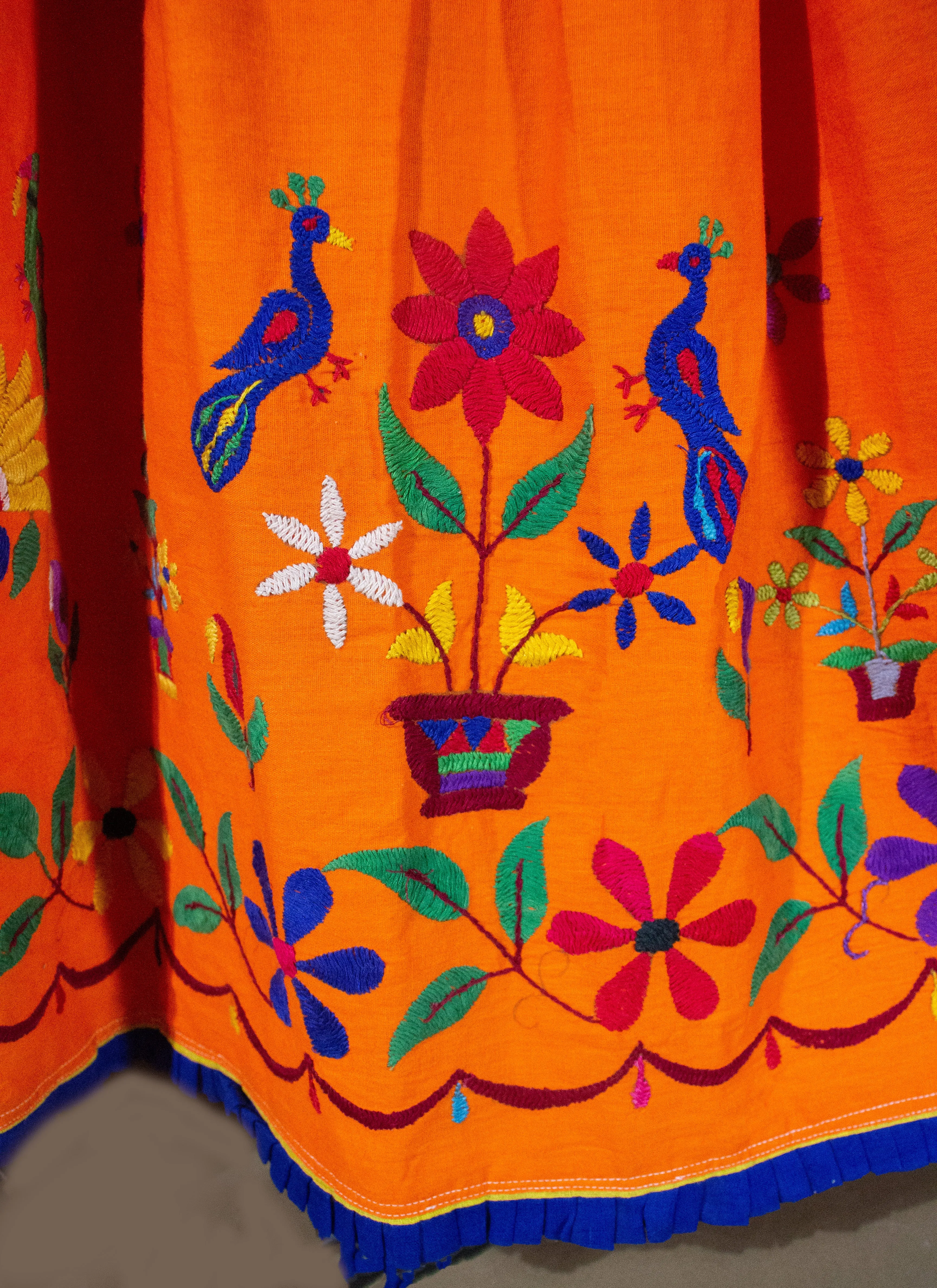 Embroidered Vintage "Flower Power" Rajasthan Skirt Collection