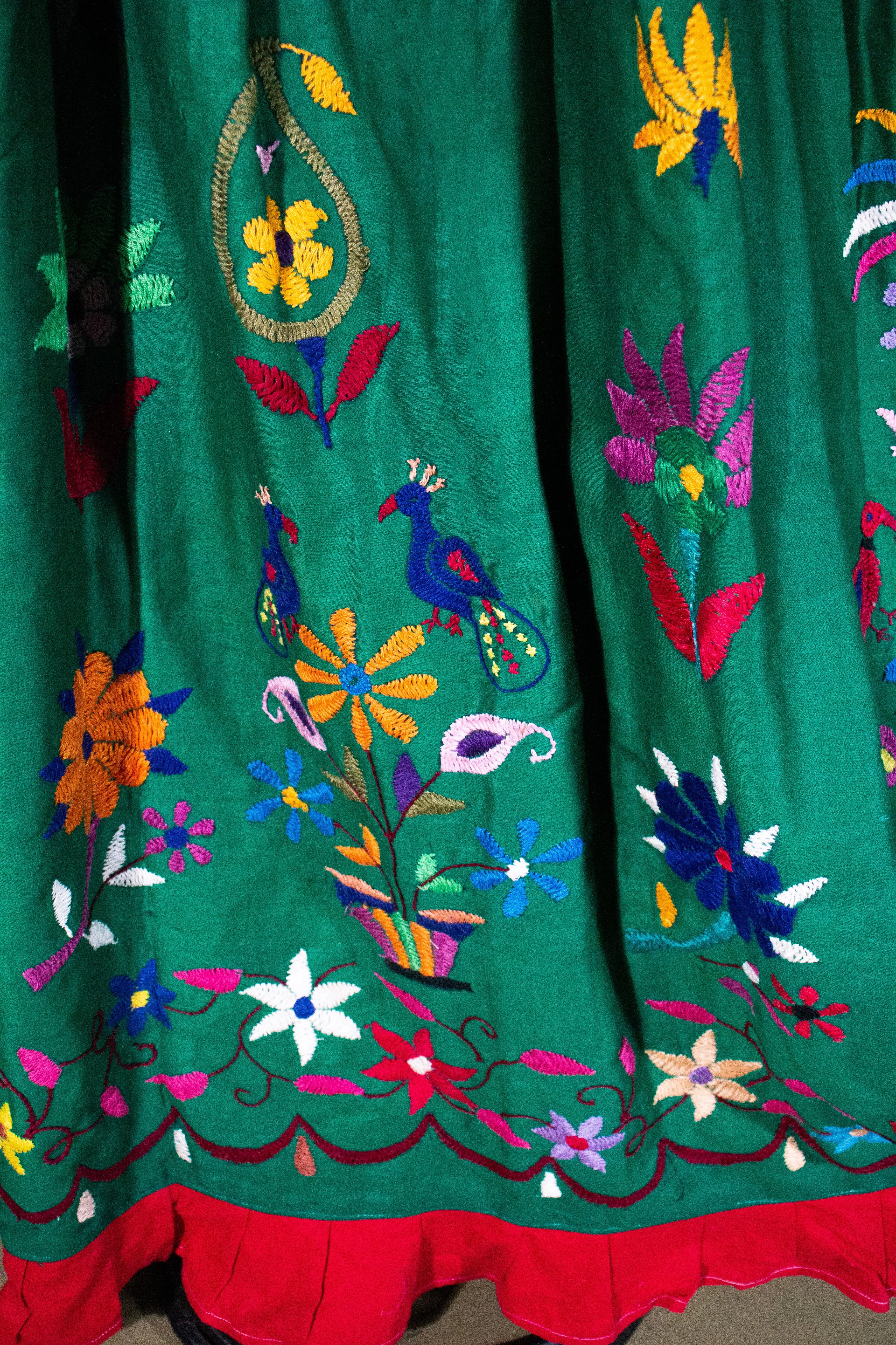 Embroidered Vintage "Flower Power" Rajasthan Skirt Collection