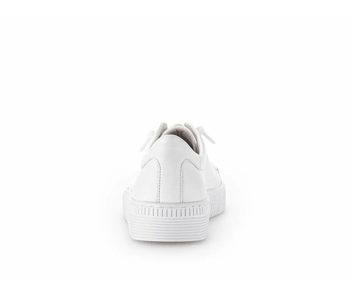 Gabor Slip On Leather With Elastic Lace Sneaker