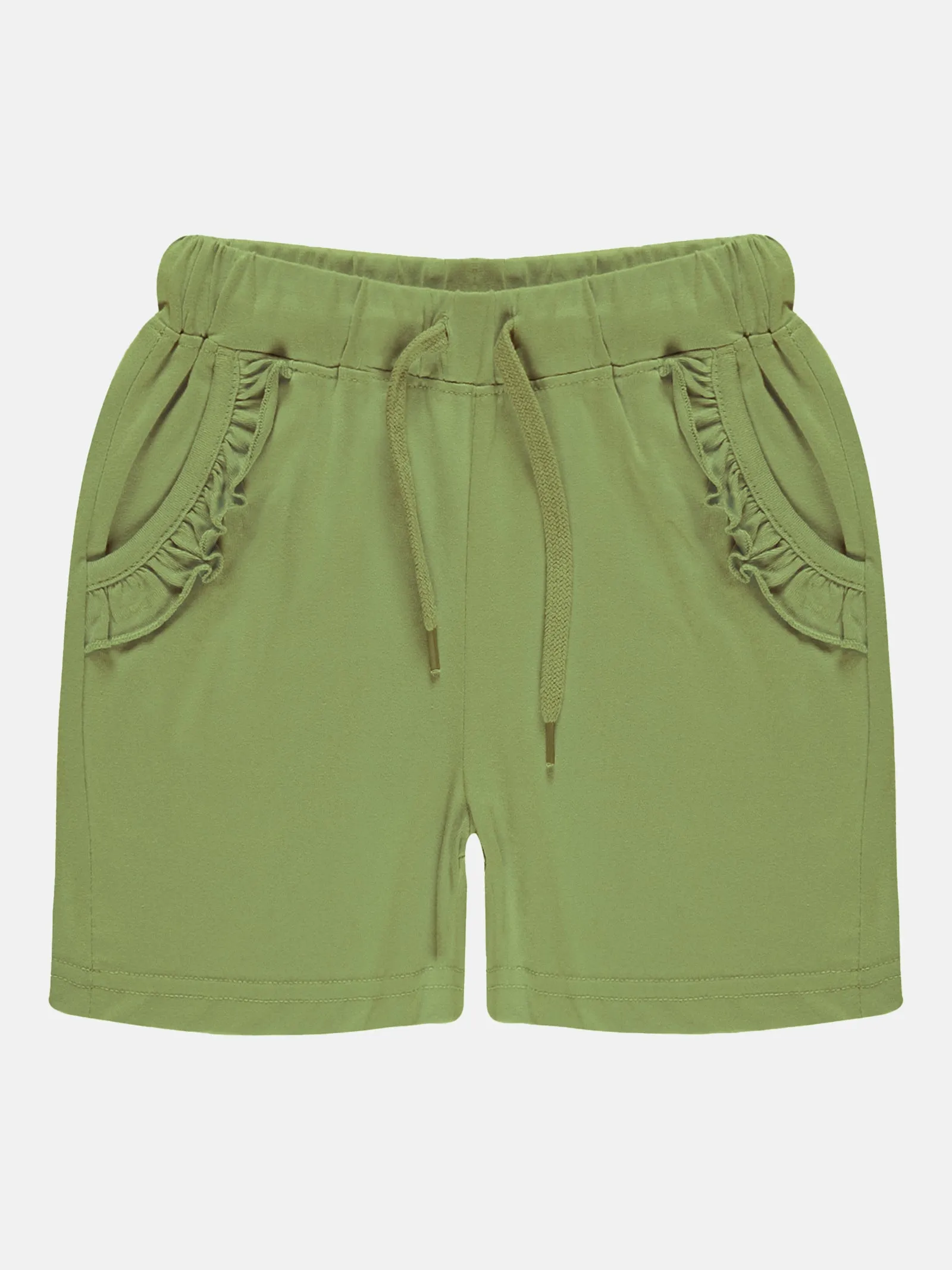 Girls Frill Pocket Hot Shorts