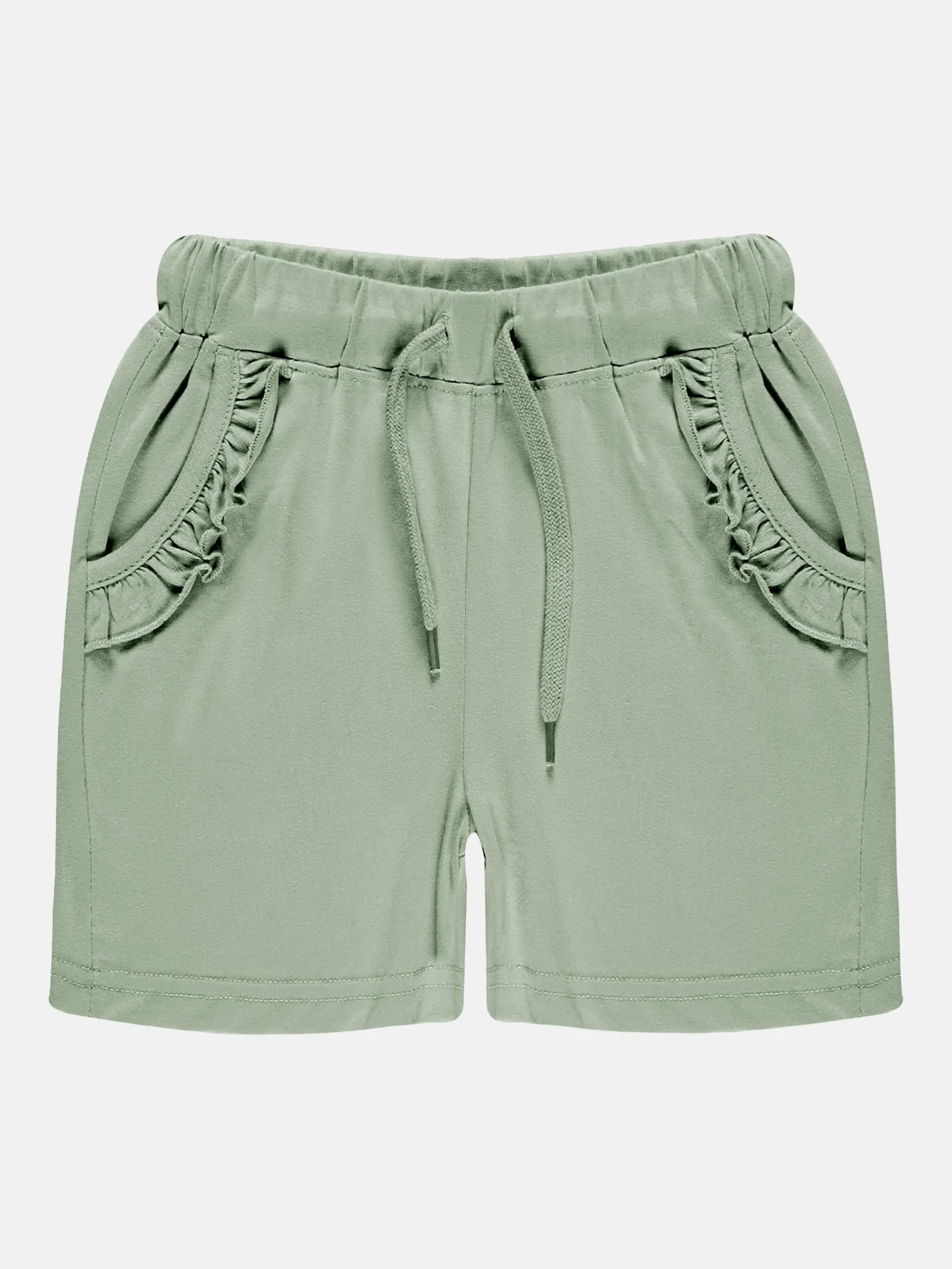 Girls Frill Pocket Hot Shorts