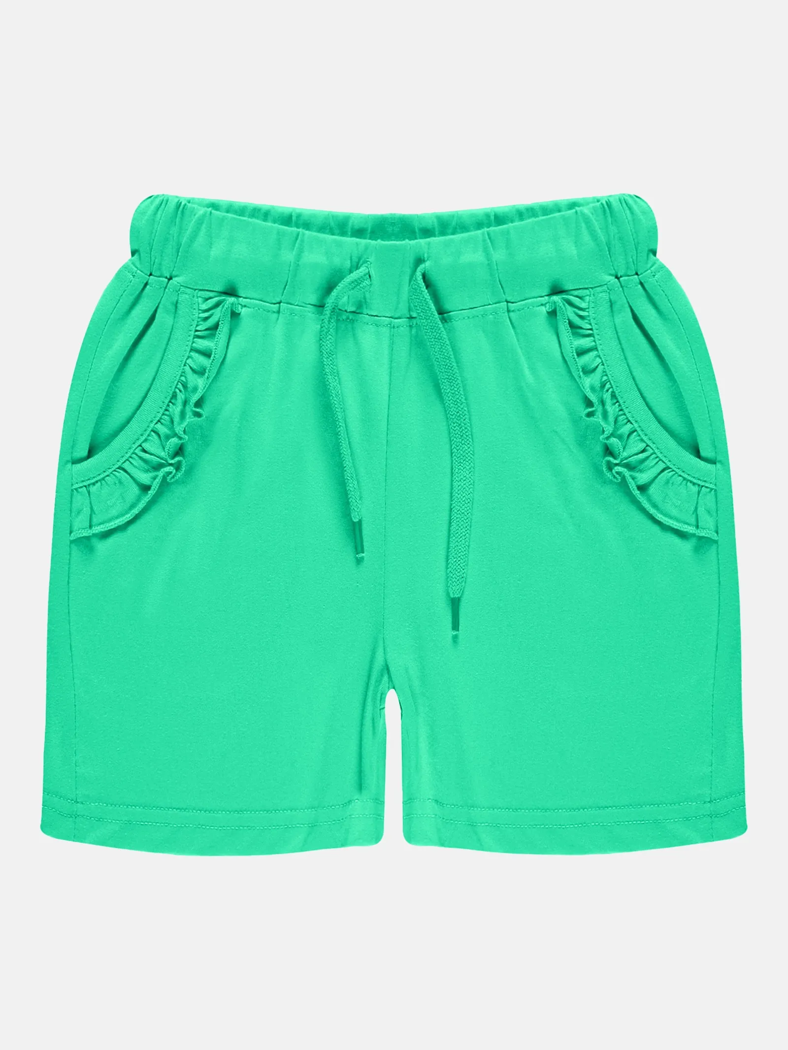 Girls Frill Pocket Hot Shorts