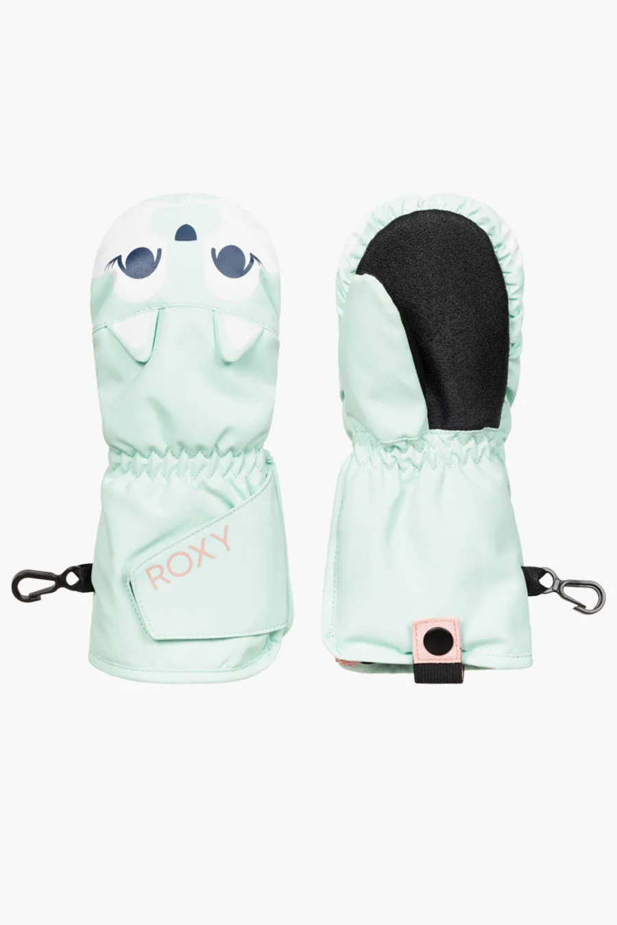 Girls Roxy Snows Up Hat and Gloves Set