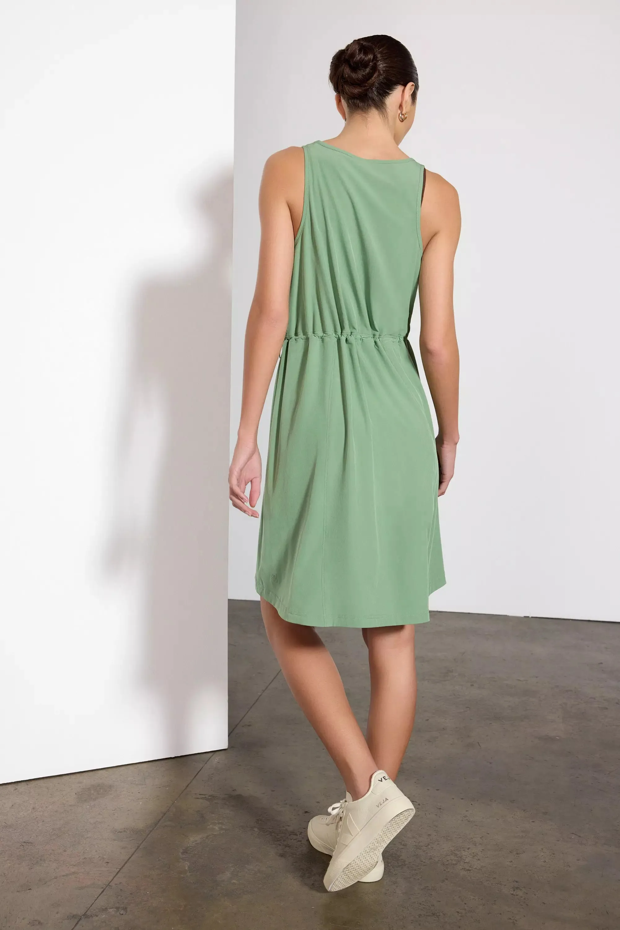 Inspire Dress - Hedge Green