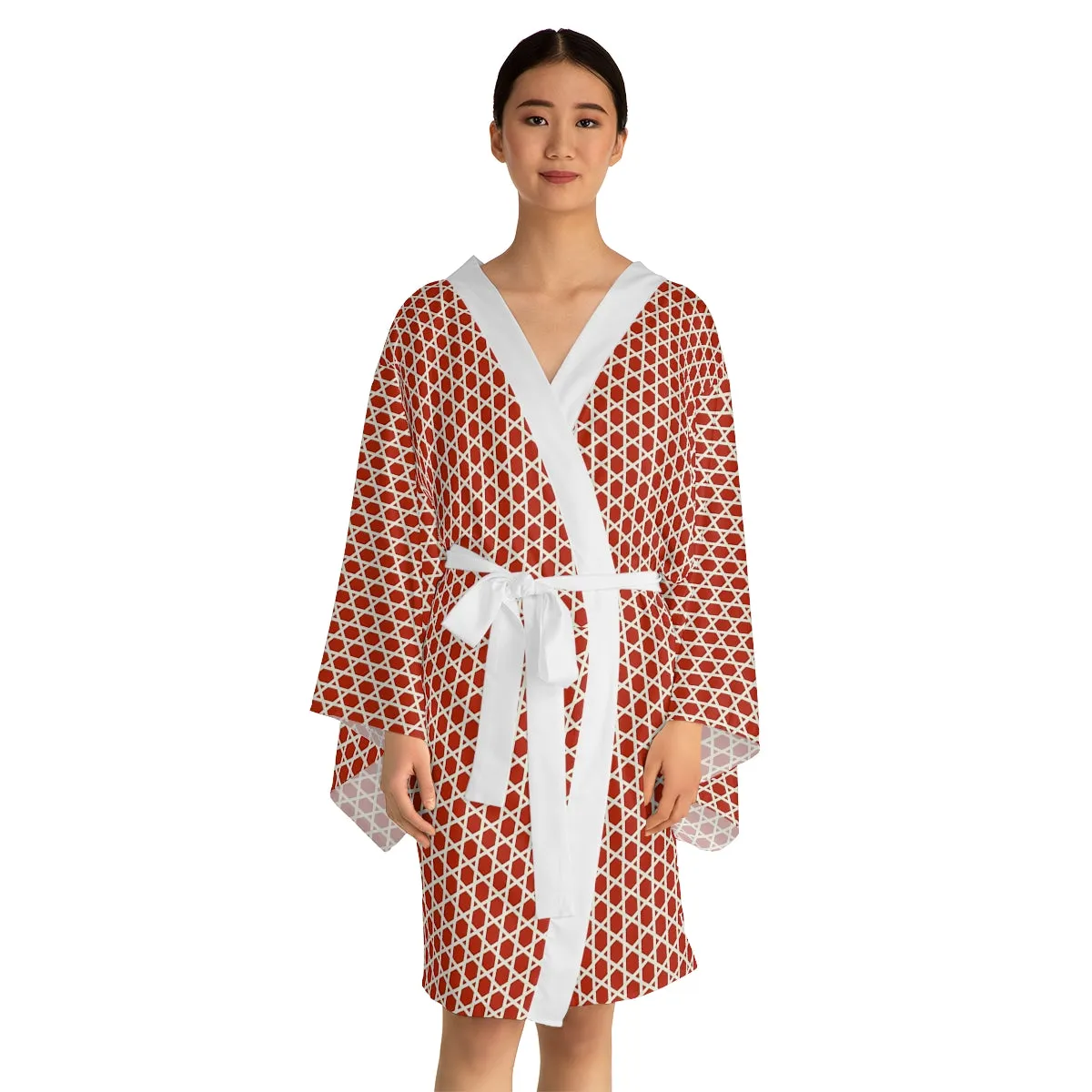 Kagome Long Sleeve Kimono Robe