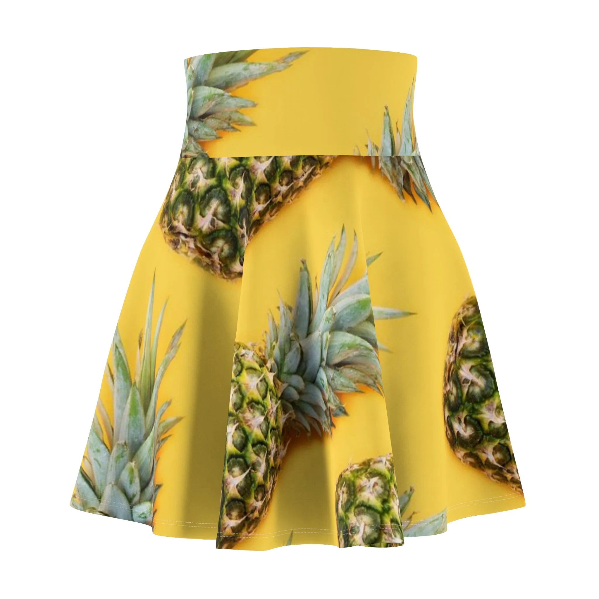 Pineapple - Inovax Woman's Skater Skirt