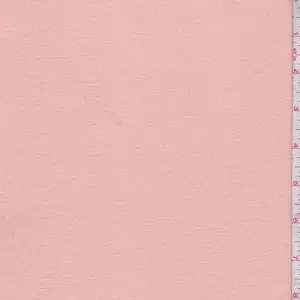 Pink Clay Textured Polyester Crepe Fabric