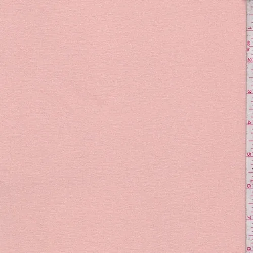 Pink Clay Textured Polyester Crepe Fabric