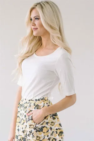 Silky Soft Cream Top