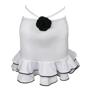 SILVA FLOWER RUFFLE SKIRT