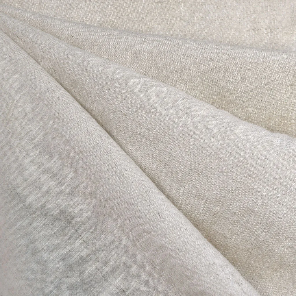 Soft Washed Linen Solid Natural