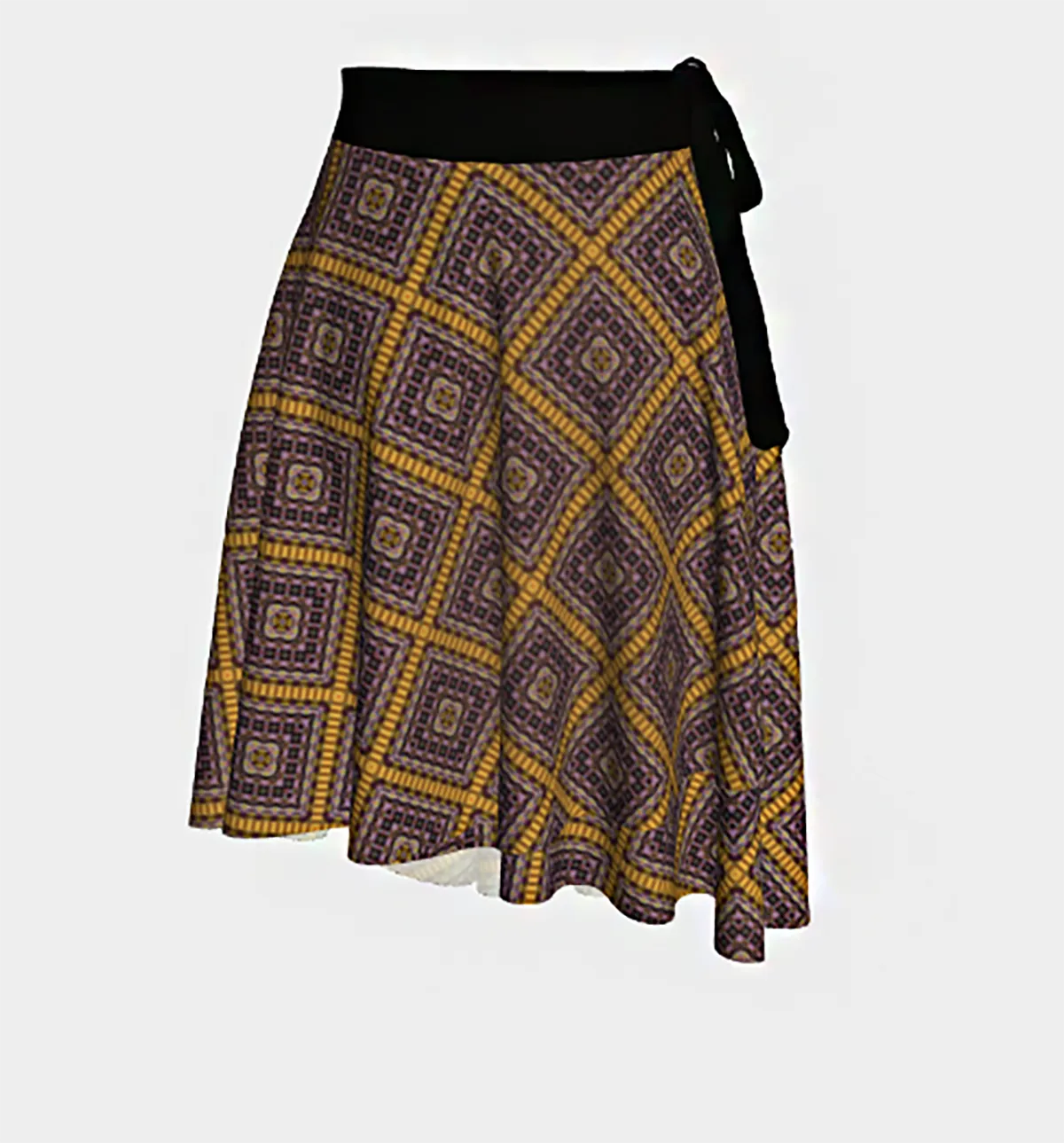 Virginia Autumn 3 Wrap Skirt