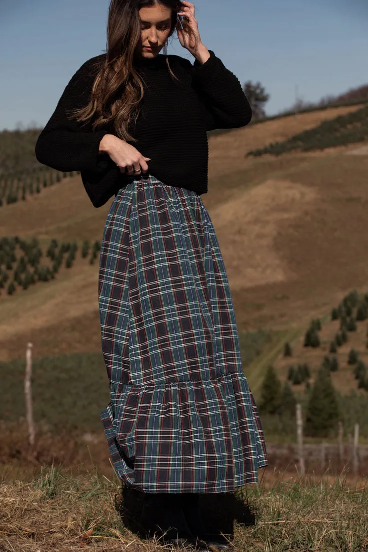 Yuletide Wishes Maxi Skirt